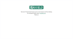 Desktop Screenshot of goodnnatural.com